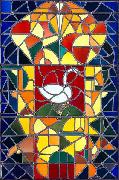 Theo van Doesburg Stained-glass Composition I. USA oil painting artist